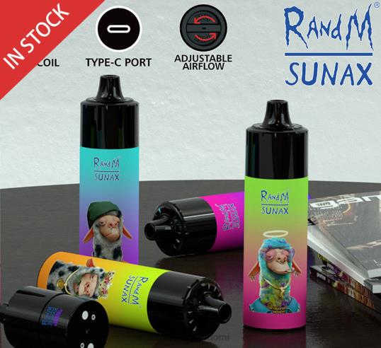 RandM Maut - RandM Sunax 21000 ilmavirran säätökotelo vaihdettava vape laite 1kpl 020X2268 nallekarkki