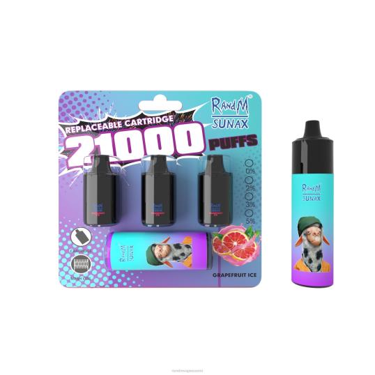 RandM Online Shop - RandM Sunax 21000 ilmavirran säätökotelo vaihdettava vape laite 1kpl 020X2270 sekoitettuja marjoja