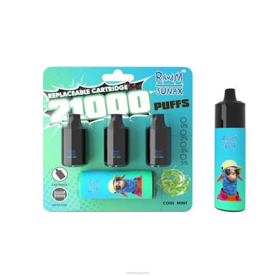 RandM Vape Flavors - RandM Sunax 21000 ilmavirran säätökotelo vaihdettava vape laite 1kpl 020X2269 vaaleanpunainen limonadi