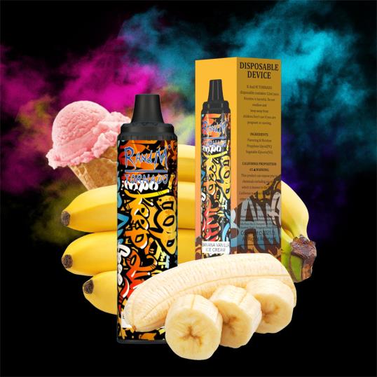 RandM Vape Flavors - RandM Tornado 6000 ilmavirran säätö vape pod laite 1kpl 020X2287 appelsiinilimonaadi