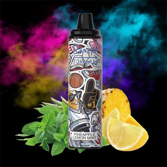 RandM Vape Flavors - RandM Tornado 6000 ilmavirran säätö vape pod laite 1kpl 020X2287 appelsiinilimonaadi