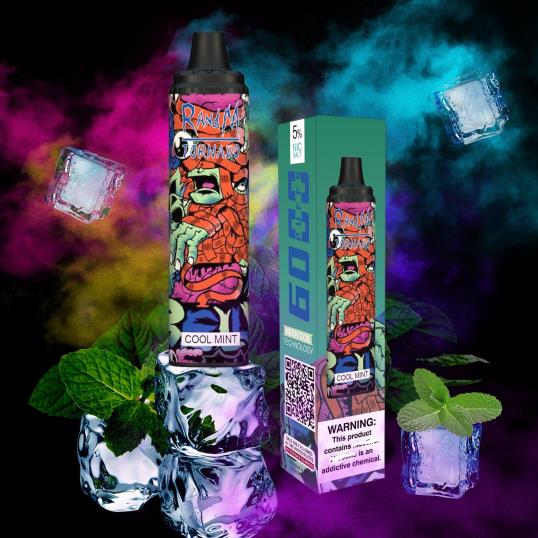 RandM Vape Flavors - RandM Tornado 6000 ilmavirran säätö vape pod laite 1kpl 020X2287 appelsiinilimonaadi