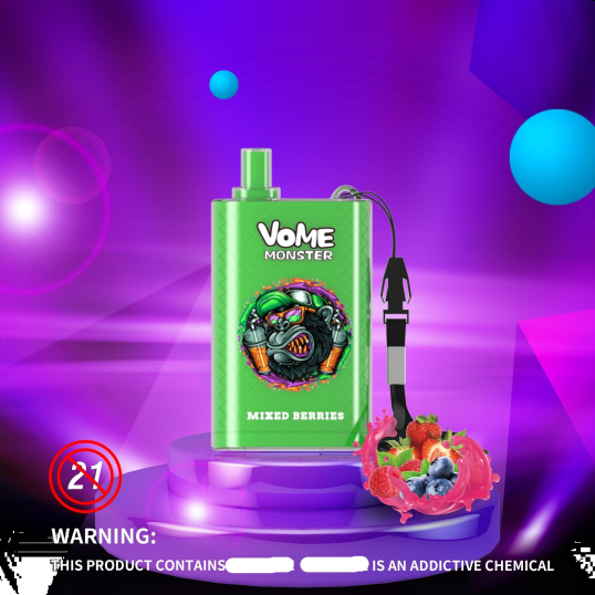 RandM Vape Flavors - RandM Vome Monster 10000 ilmavirran säätö vape pod laite 1kpl 020X2278 sekoitettuja marjoja