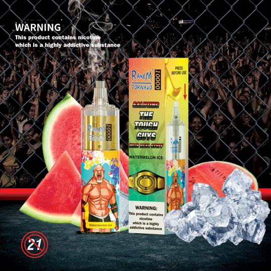 RandM Online Shop - RandM Tornado 10000 ilmavirran säätövape laite 1kpl 020X2117 mango passionhedelmä