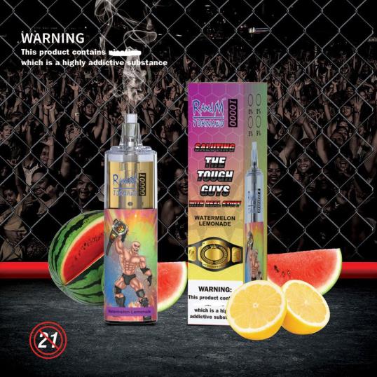 RandM Online Shop - RandM Tornado 10000 ilmavirran säätövape laite 1kpl 020X2117 mango passionhedelmä