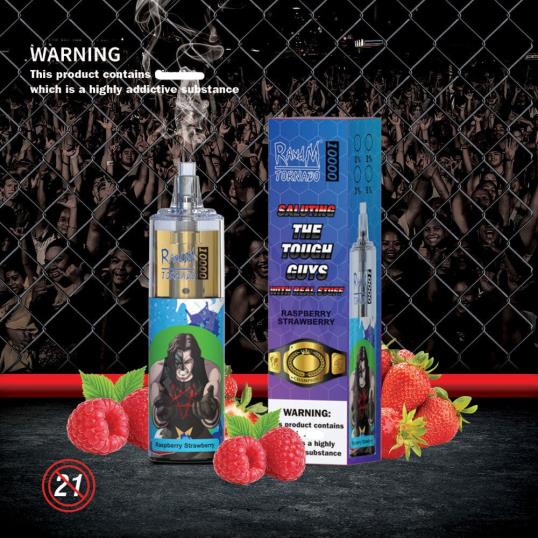 RandM Vape Flavors - RandM Tornado 10000 ilmavirran säätövape laite 1kpl 020X2125 vesimeloni jäätä