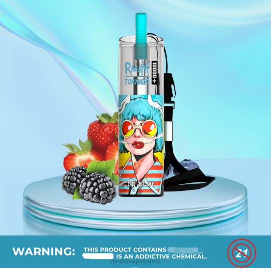 RandM Vape Flavors - RandM Tornado 10000 plus ilmavirran säätövape laite 1kpl 020X280 punainen omena sitruuna