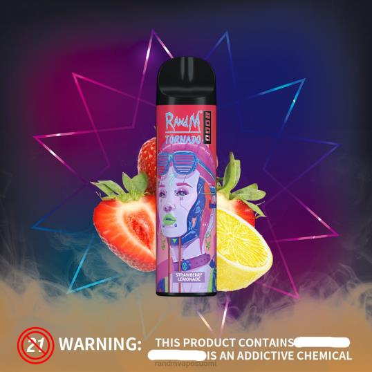 RandM Online Shop - RandM Tornado 8000 ilmavirran säätövape laite 1kpl 020X2252 Pina Colada