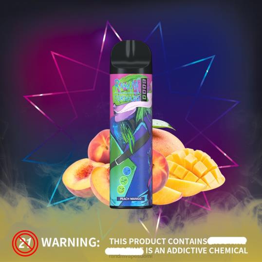 RandM Online Shop - RandM Tornado 8000 ilmavirran säätövape laite 1kpl 020X2252 Pina Colada