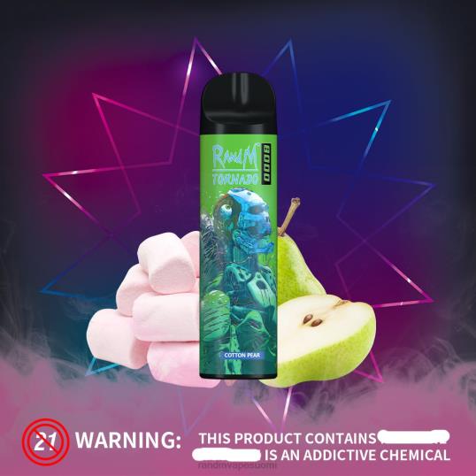 RandM Online Shop - RandM Tornado 8000 ilmavirran säätövape laite 1kpl 020X2252 Pina Colada