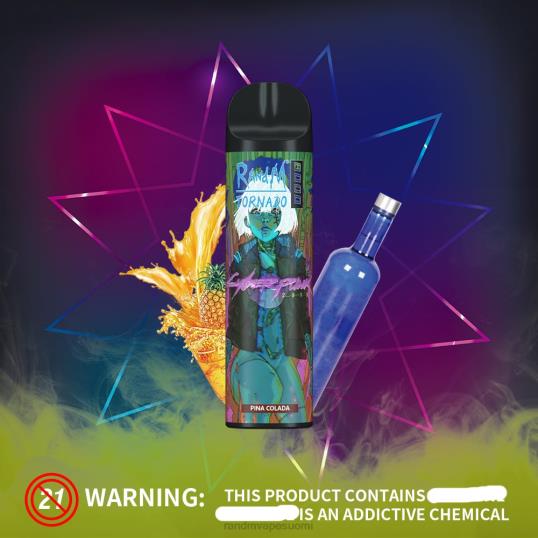 RandM Vape Flavors - RandM Tornado 8000 ilmavirran säätövape laite 1kpl 020X2251 persikka mango