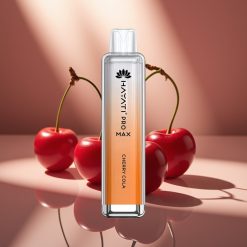 Hayati Pro Max 4000 Puffs Disposable Vape Kirsikka-Kola, 1400mAh akku, 2%/5% nikotiinia