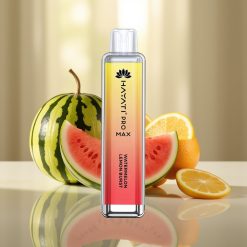 Hayati Pro Max 4000 Puffs Käytettävä Vape Vesimeloni Sitruunapamaus, 1400mAh akku