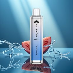 Hayati Pro Max 4000 Puffs Kertakäyttöinen Vape Sininen Fuusio, 1400mAh, latauskelpoinen