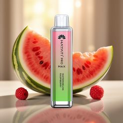 Hayati Pro Max 4000 Puffs - Vesimeloni-Vadelma, 1400mAh akku, latauskelpoinen