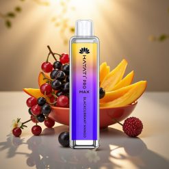 Hayati Pro Max 4000 Tyhjäkäyttöinen höyrytin Mustaherukka-Mango, 1400mAh akku, latauskelpoinen