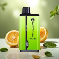 Hayati Pro Ultra 15000 Pähkäys Käyttökelpoinen Vape Tuore Mint 850mAh & 2×12ml