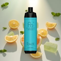 RandM Fumot Shisha 10000 Puffia Kertakäyttö Vape Purukumiminttu 18ml 850mAh