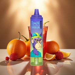 RandM Fumot Tornado 15000 Puffia Vimto-makuinen Käyttökertakäyttöinen Vape LCD-näytöllä ja Type-C-latauksella