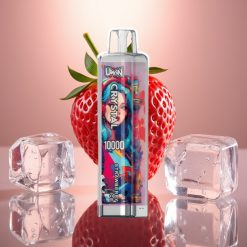 UWIN Crystal 10000 Puffit Disposable Vape Mansikka-Jää (18ml, Type-C)