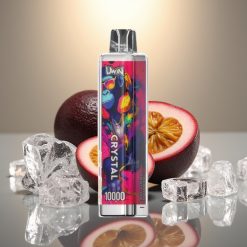 UWIN Crystal 10000 Puffs 18ml Passionhedelmä-Jää Ladattava Disposable Vape