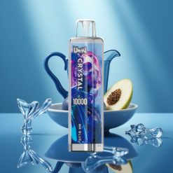 UWIN Crystal 10000 Puffs Kertakäyttöhöyrytin Herra Sininen – 18ml, 650mAh, RGB-valot