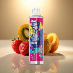 UWIN Crystal 10000 Puffs Mansikkakiivi 18ml RGB-valot