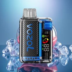 VOZOL Vista 20000 Tuhkaa Ladattava MTL-vape Sininen Vadelma-Jää OLED-näytöllä